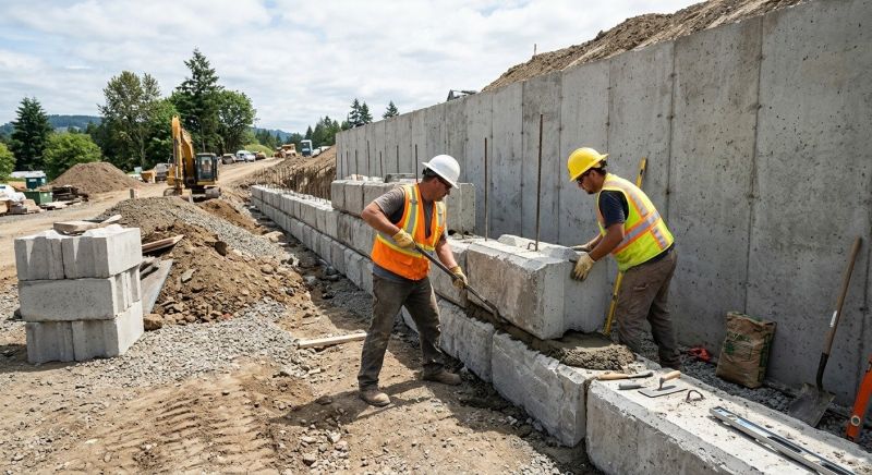 Block Wall Installation in Norwalk, CT