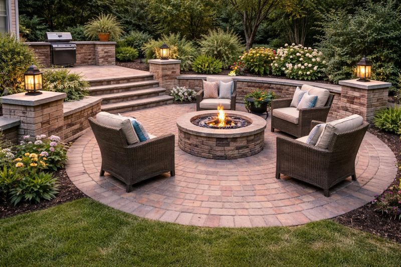 Brick Patio Installation in Fairfield County, CT