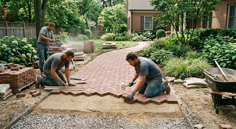 Brick Paving Installation in Boston, MA