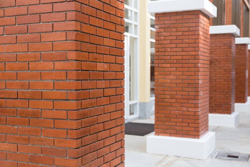 Brick Pillar Installation in Medina, OH