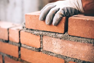 Brick Pillar Installation in Medina, OH