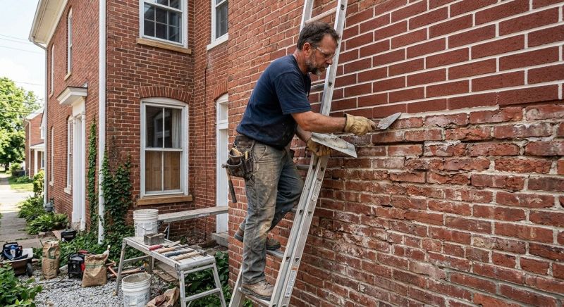 Chimney Tuckpointing in Cleveland, OH