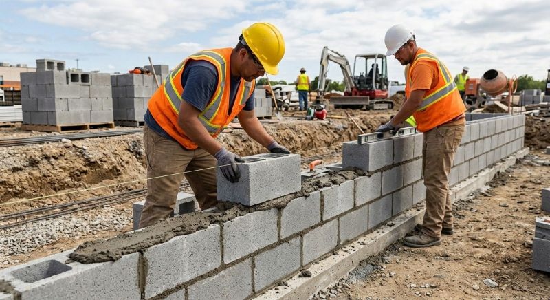 Concrete Blocks Installation in Fairfield County, CT