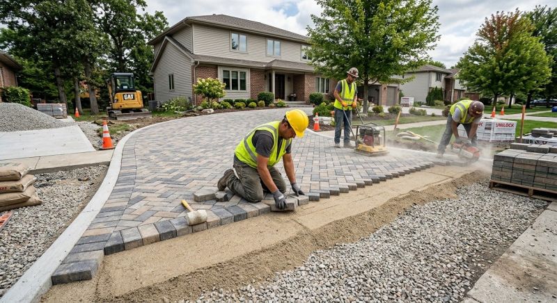 Driveway Pavers Replacement in Aurora, CO