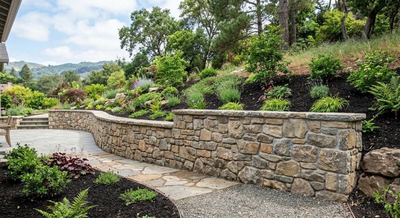 Stone Wall Replacement in Norwalk, CT